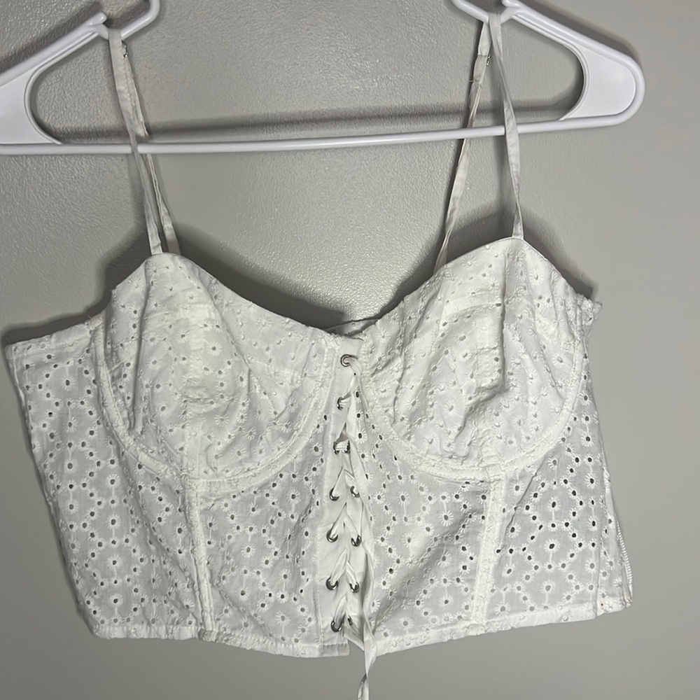 Rue21 corset crop top